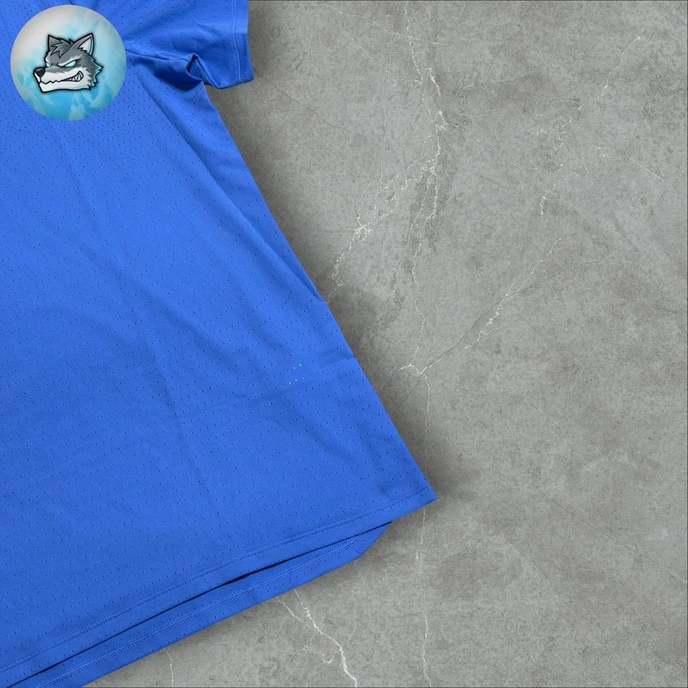 Nike Dri-Fit ADV Aeroswift Racing Short Sleeve Shirt Mens Sz XL Blue HJ3377-411